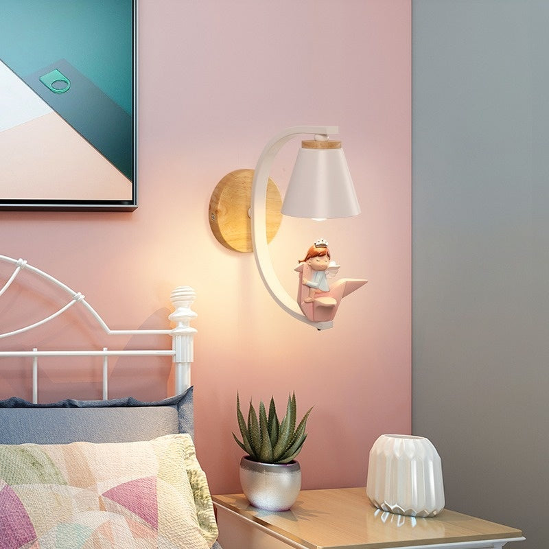 Creative Cartoon Bedside Lamp | Modern Minimalist | Bedroom | LED Lighting | Home Decor