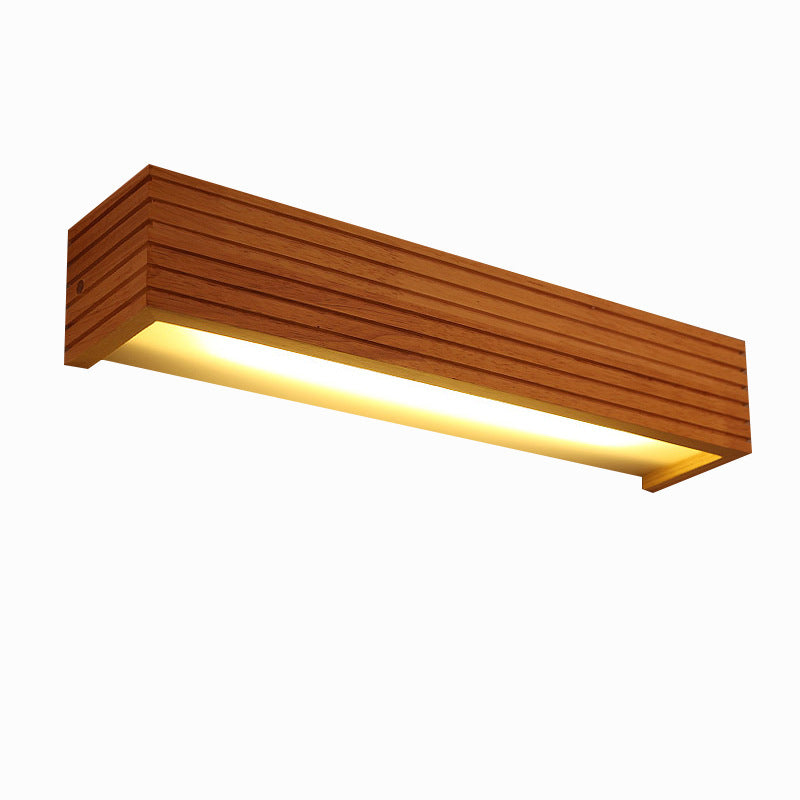 Nordic Modern Wall Lamp | Bathroom Light | LED | Wood | Stylish Design | Easy Installation