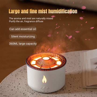 Creative Volcano Ultrasonic Essential Oil Humidifier - OptiChoice