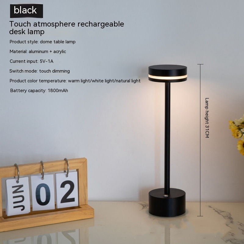 Creative USB Interface Charging Reading Home Bedroom Bedside Table Small Night Lamp