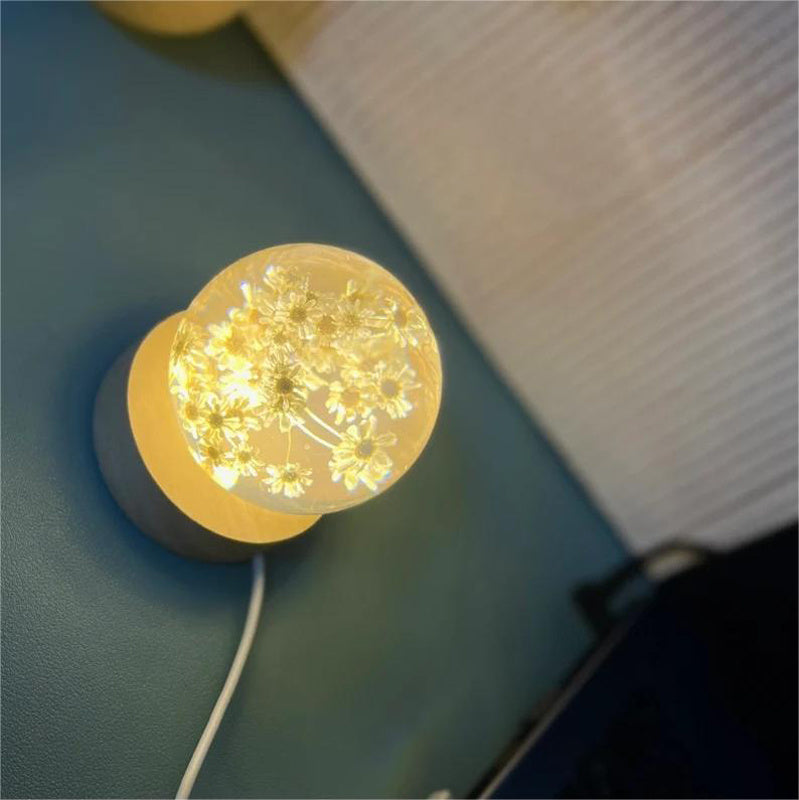 Transparent Atmosphere Decoration Bedroom Bedside Lamp