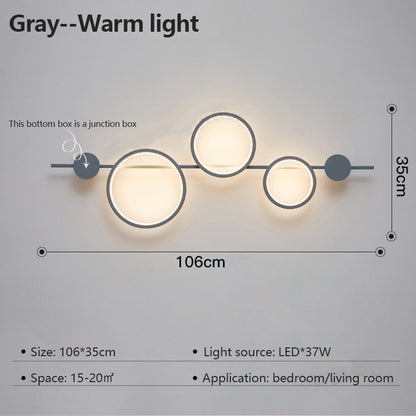 Modern Minimalist Wall Lamp | Bedroom | Living Room | LED Lighting | Home Decor