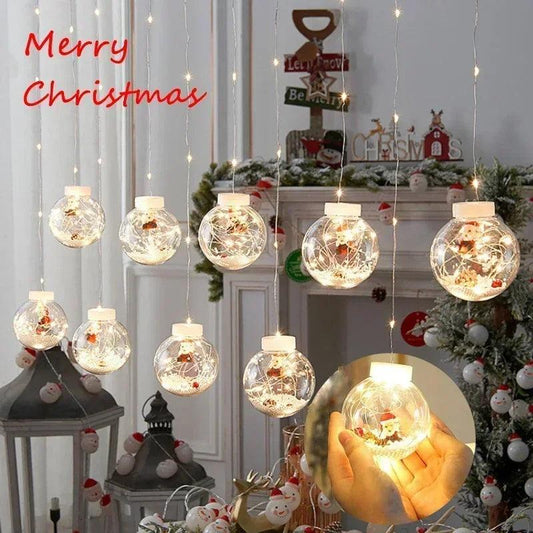 10PCS LED Christmas Curtain Lamp - OptiChoice