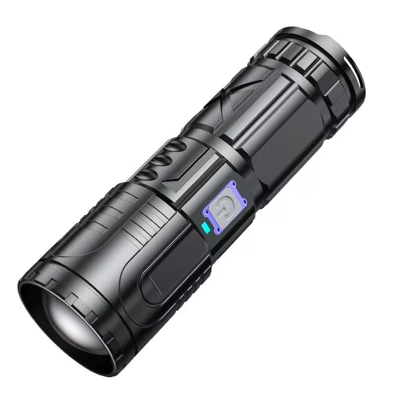 Outdoor USB Charging Power Torch â€“ Compact, Waterproof, and Versatile for Hiking and Camping